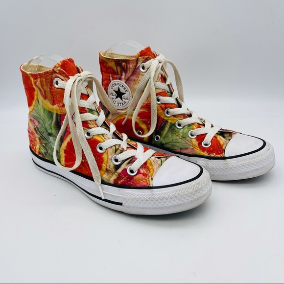 Converse Other - Chuck Taylor All Star Grapefruit High Top Sneakers